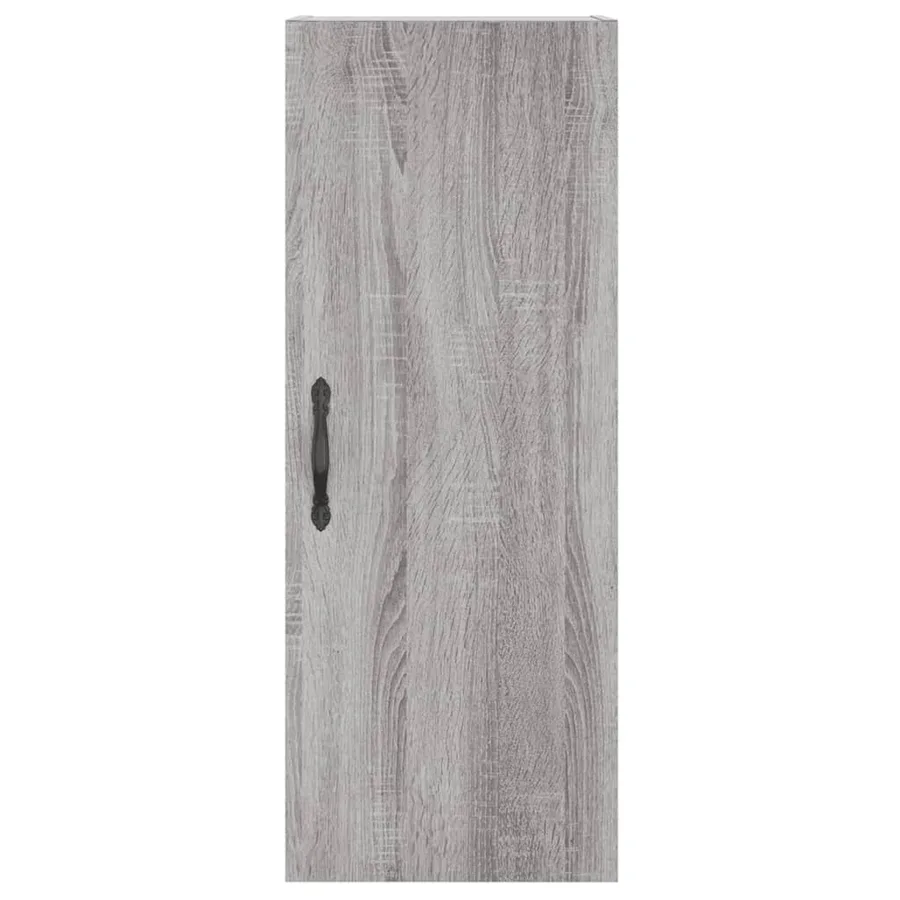 Buffet haut Sonoma gris 34,5x34x180 cm Bois d'ingénierie - 6