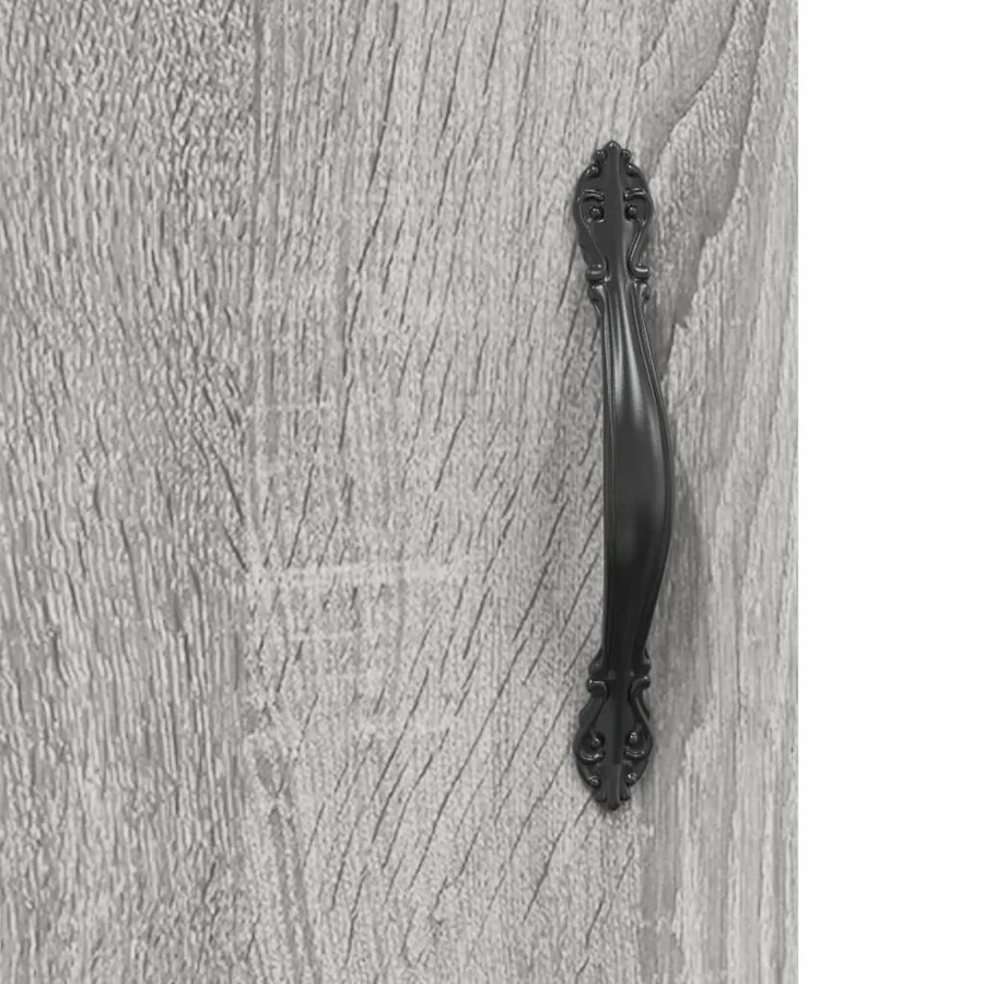 Buffet haut Sonoma gris 34,5x34x180 cm Bois d'ingénierie - 9