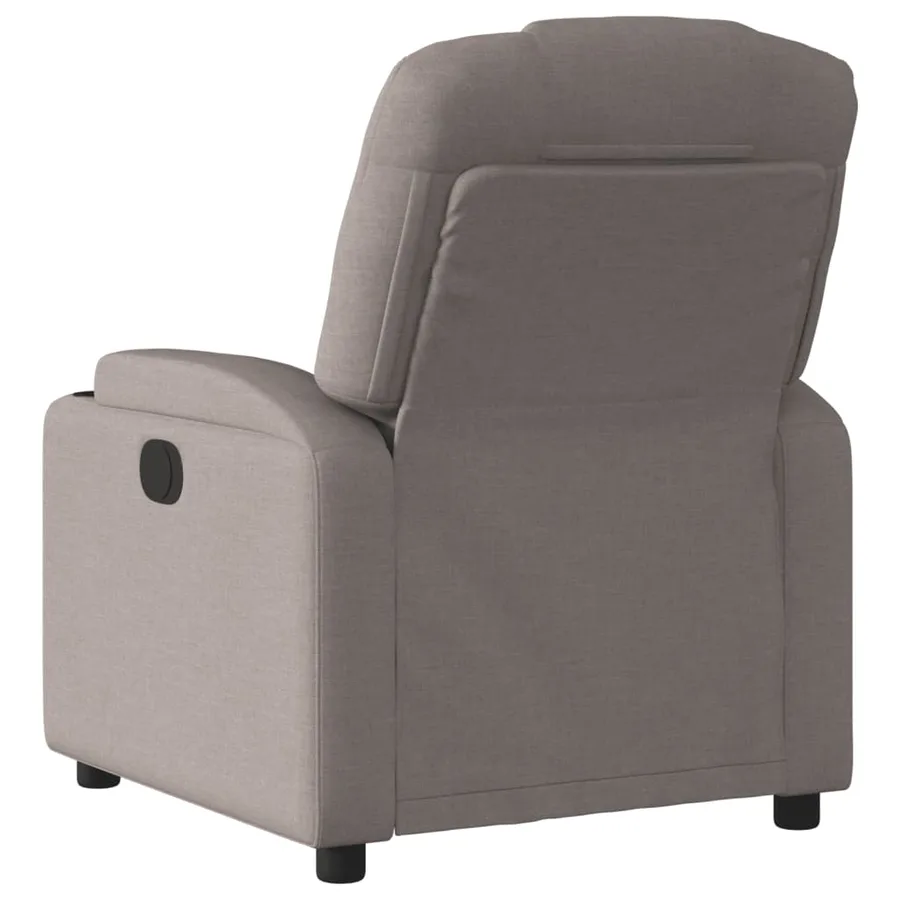 Fauteuil inclinable Taupe Tissu - 5