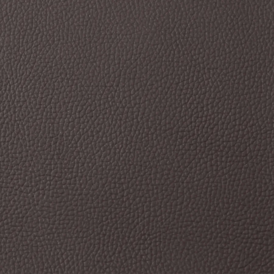 Fauteuil inclinable de massage marron foncé cuir véritable - 11