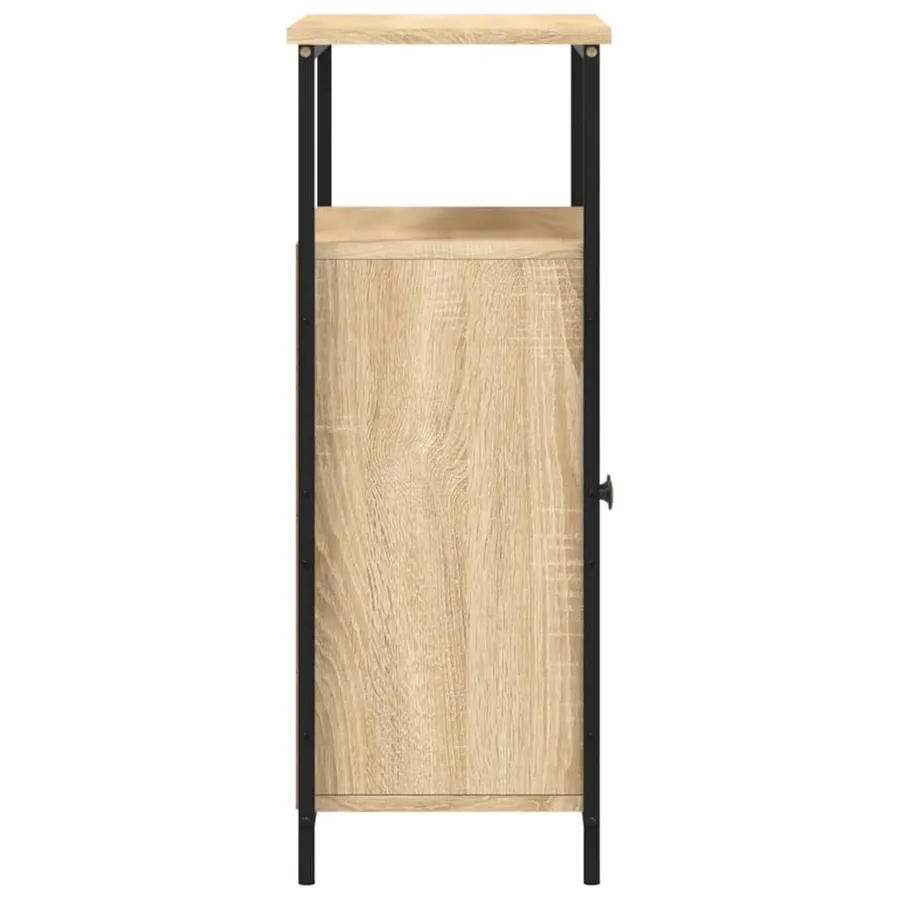 Buffet Chêne Sonoma 70x30x80 cm Bois d'ingénierie - 7
