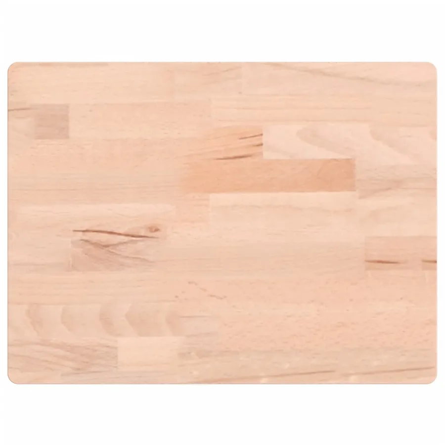 Planche à découper 40x30x4 cm bois massif de hêtre - 2