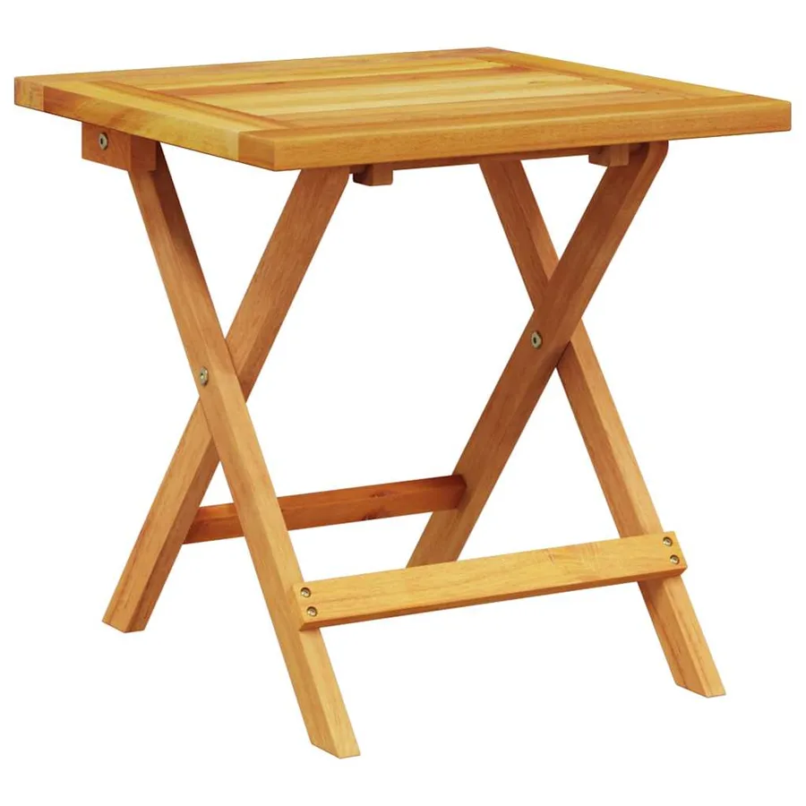 Chaises longues lot de 2 avec table bois massif d'acacia - 6