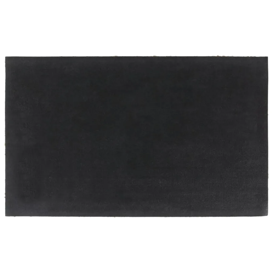 Tapis de porte naturel 45x75 cm fibre de coco touffeté - 2