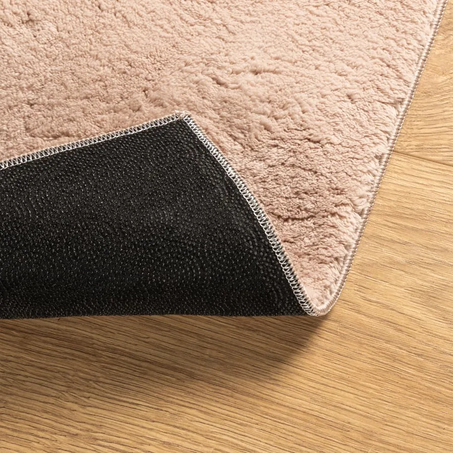 Tapis HUARTE à poils courts doux lavable rouge clair 200x280 cm - 5