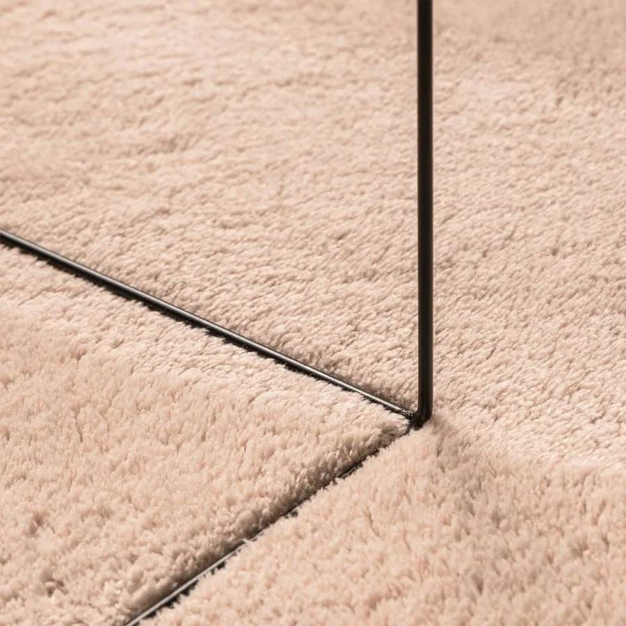 Tapis HUARTE à poils courts doux lavable rouge clair 200x280 cm - 8