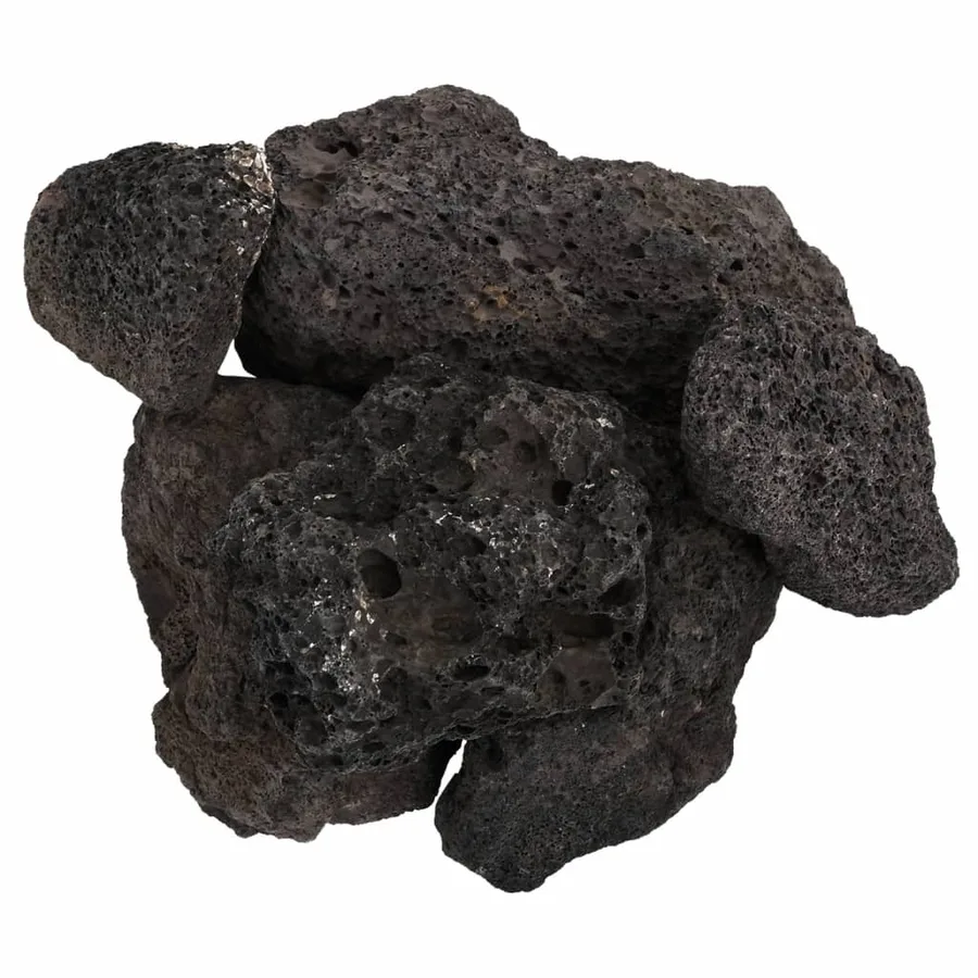 Roches volcaniques 25 kg noir 10-30 cm - 4