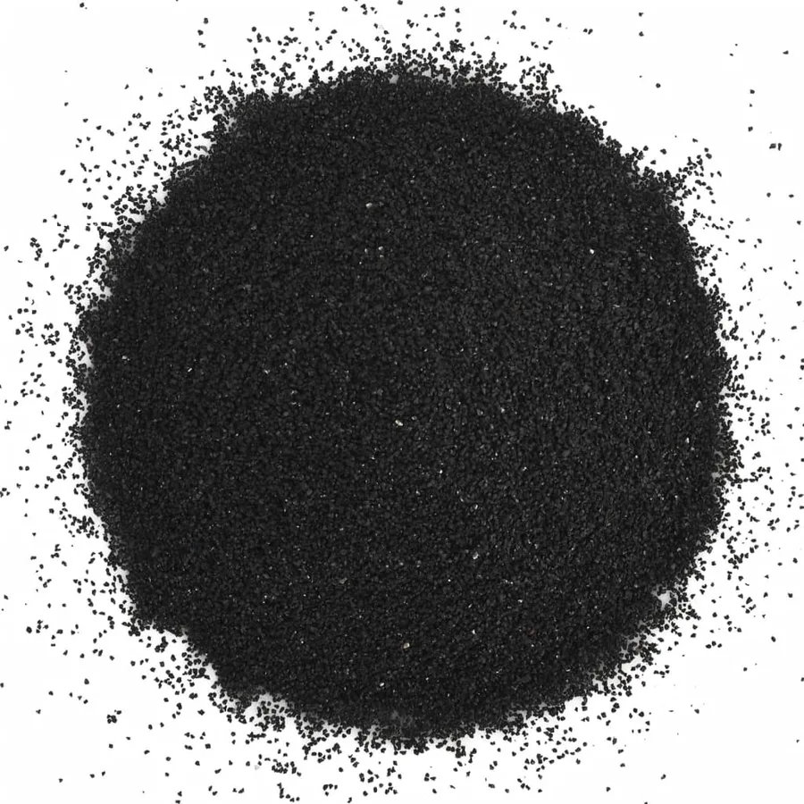 Sable pour aquarium 25 kg noir 0,2-2 mm - 4