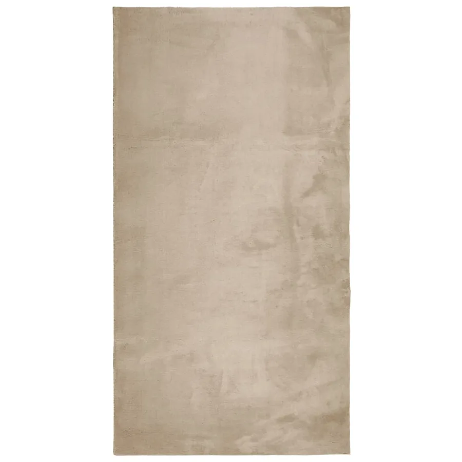 Tapis HUARTE à poils courts doux et lavable sable 80x150 cm - 2