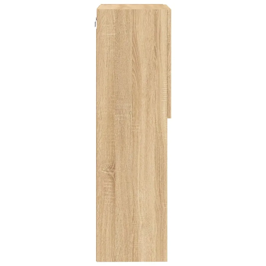 Meuble TV avec lumières LED chêne sonoma 40,5x30x102 cm - 10