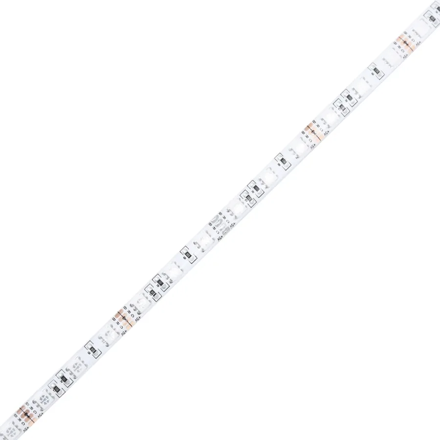 Table basse avec lumières LED sonoma gris 80x80x31 cm - 10