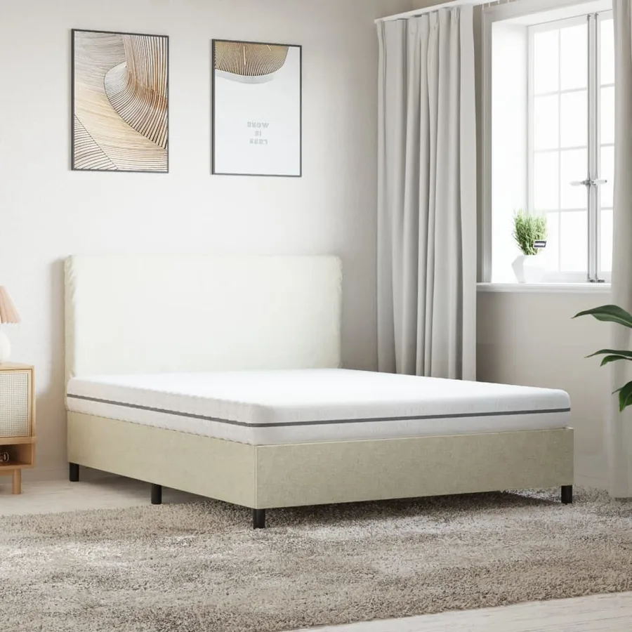 Matelas en mousse moyennement doux 160x200 cm - 2