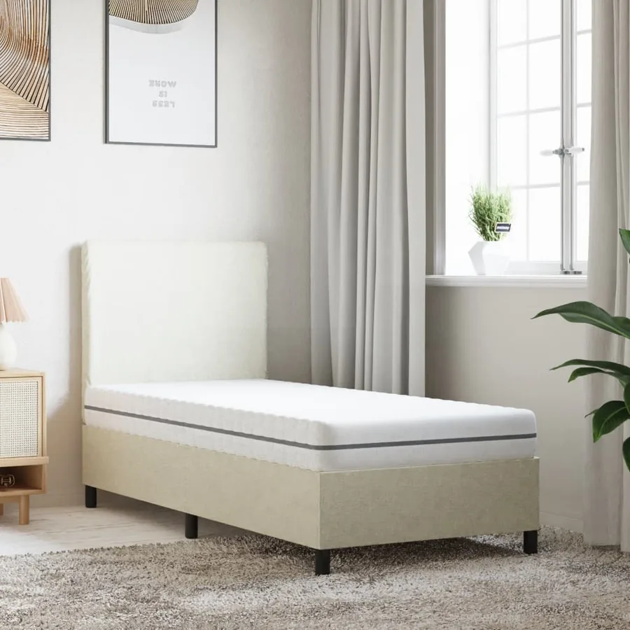 Matelas en mousse moyennement doux 90x200 cm - 2