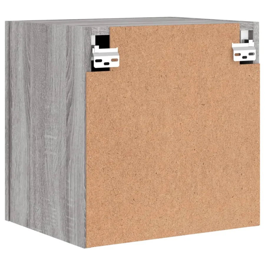 Meubles TV muraux 2pcs sonoma gris 40,5x30x40cm bois ingénierie - 10