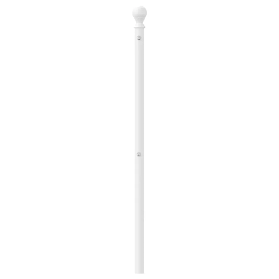 Tête de lit de remplacement métal blanc 75 cm - 4