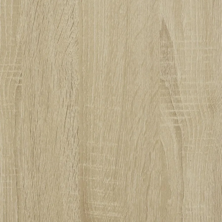 Table console chêne sonoma 100x30x75 cm bois d'ingénierie - 9