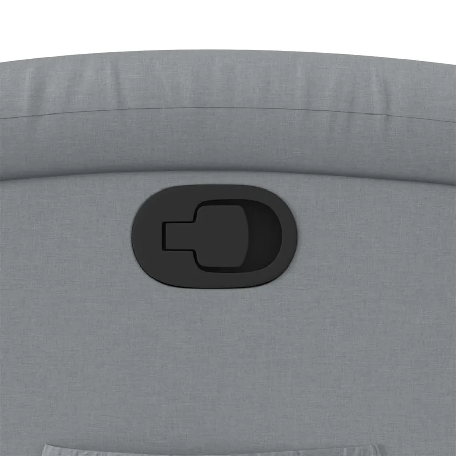 Fauteuil inclinable Gris clair Tissu - 9