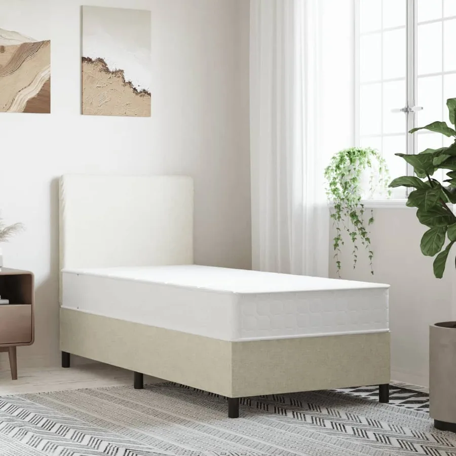 Matelas à ressorts ensachés dureté moyenne 90x190 cm - 2
