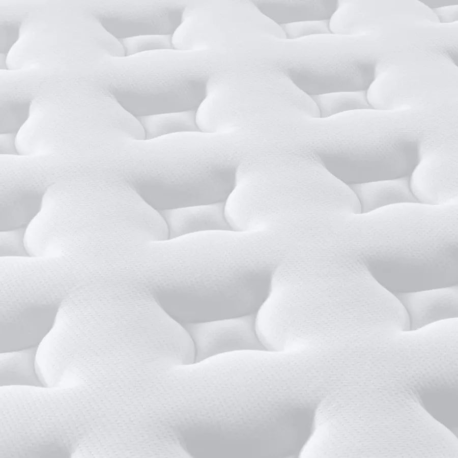 Matelas à ressorts ensachés moyen 90x190 cm - 6