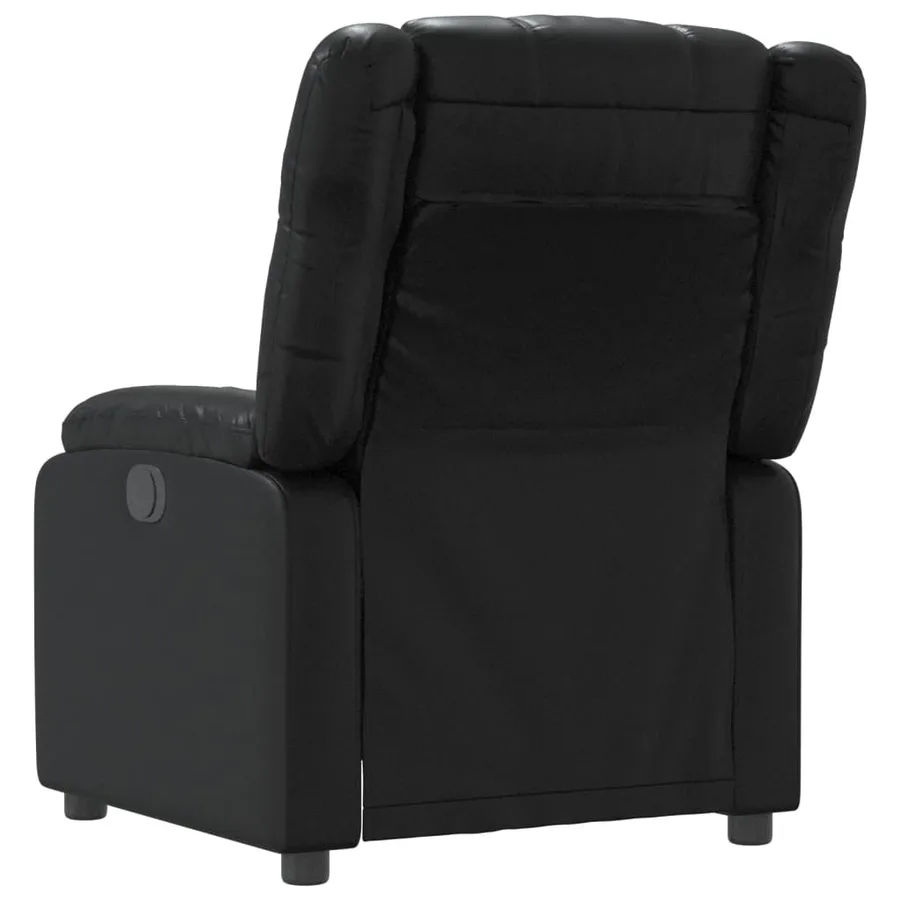 Fauteuil inclinable Noir Similicuir - 3