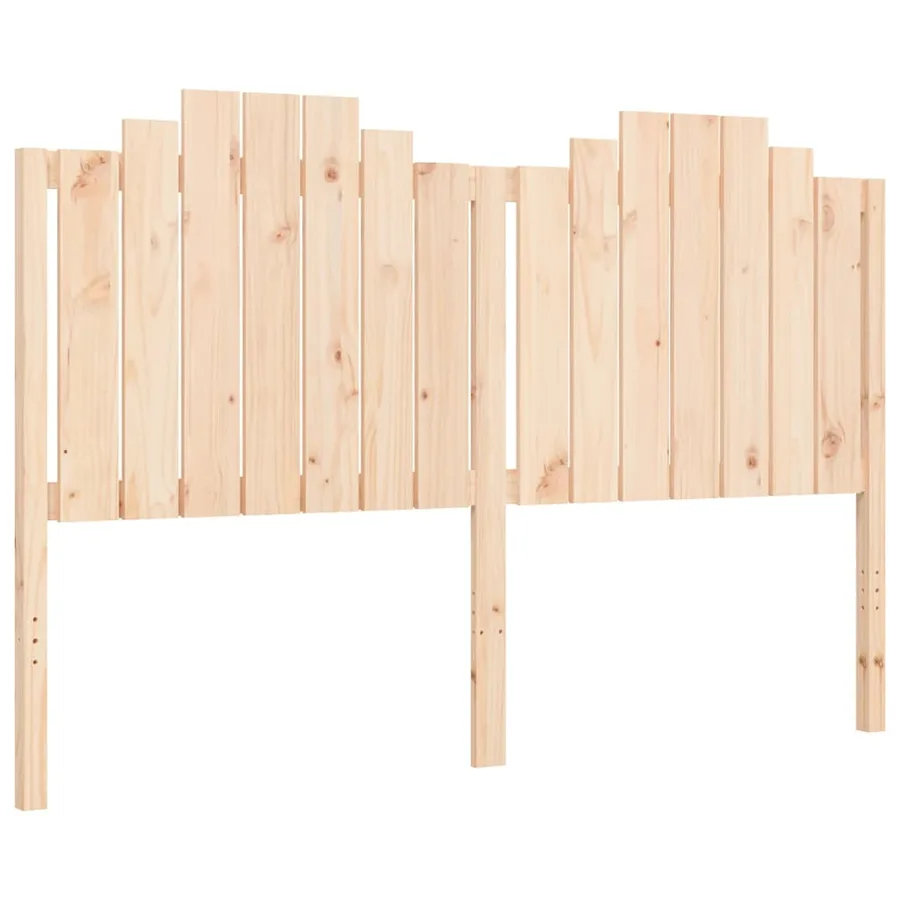Cadre de lit sans matelas 160x200 cm bois massif de pin - 8