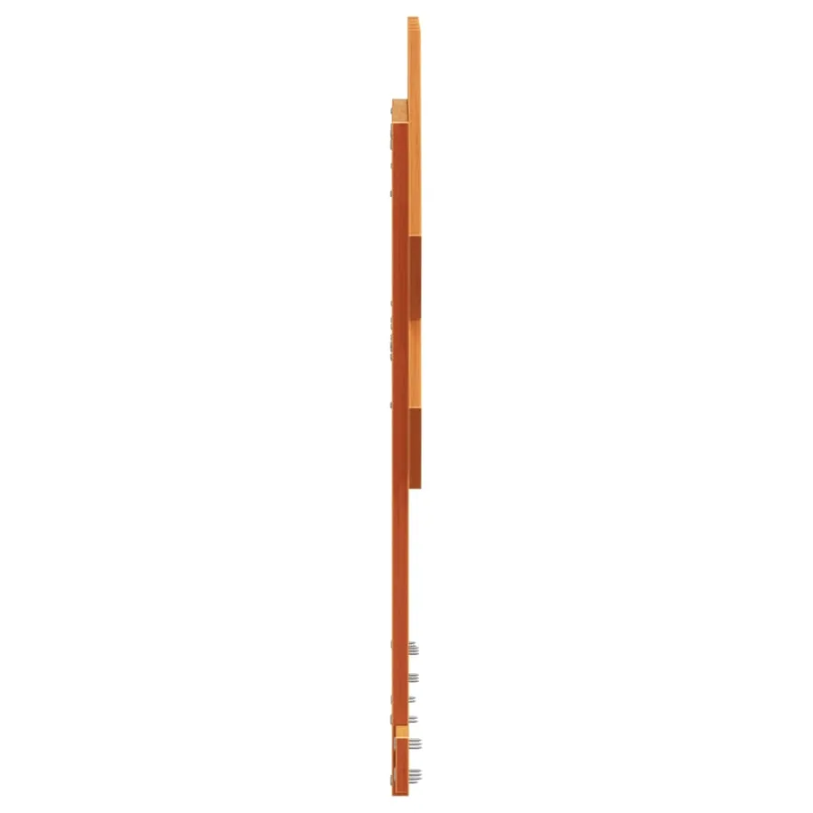 Tête de lit cire marron 100 cm bois massif de pin - 5