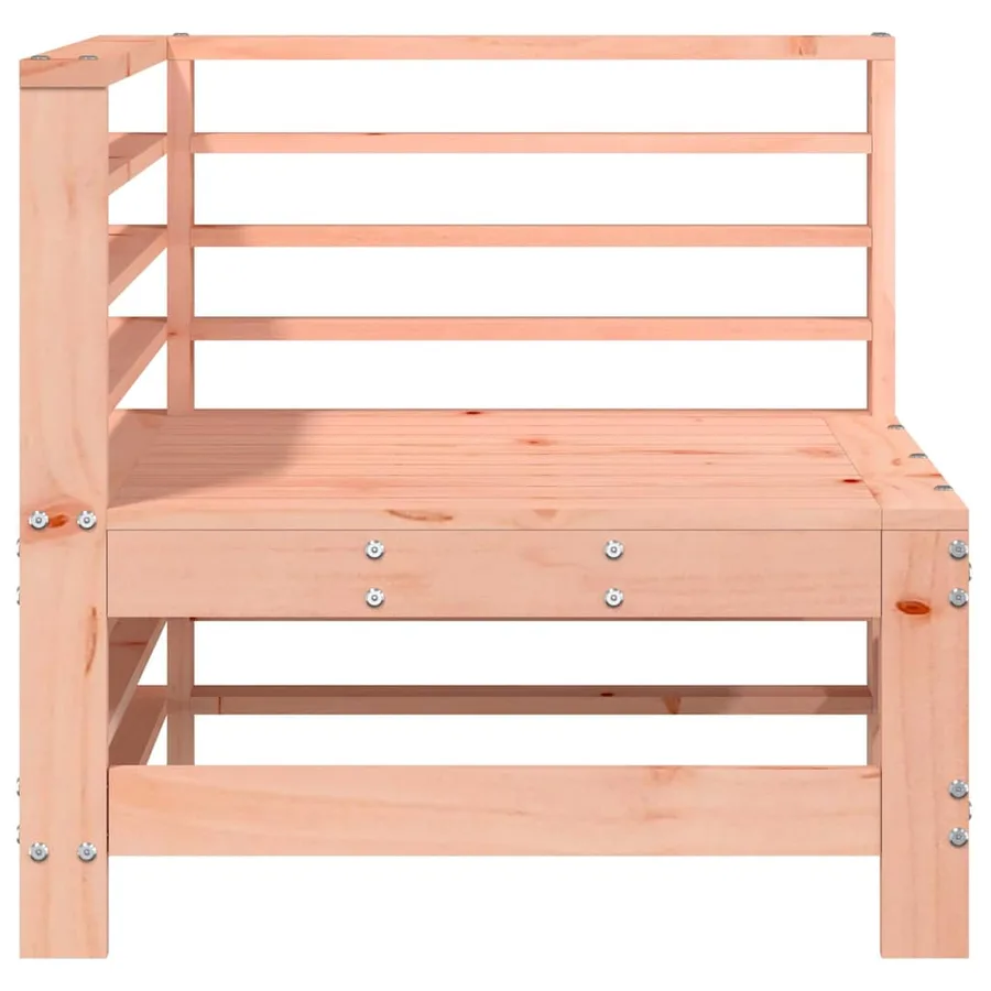 Canapé d'angle de jardin bois massif douglas - 3