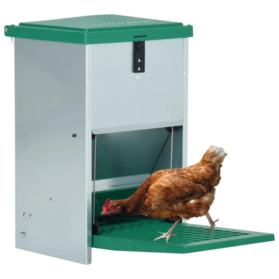 Mangeoire automatique pour volaille avec pédale 8 kg - 2