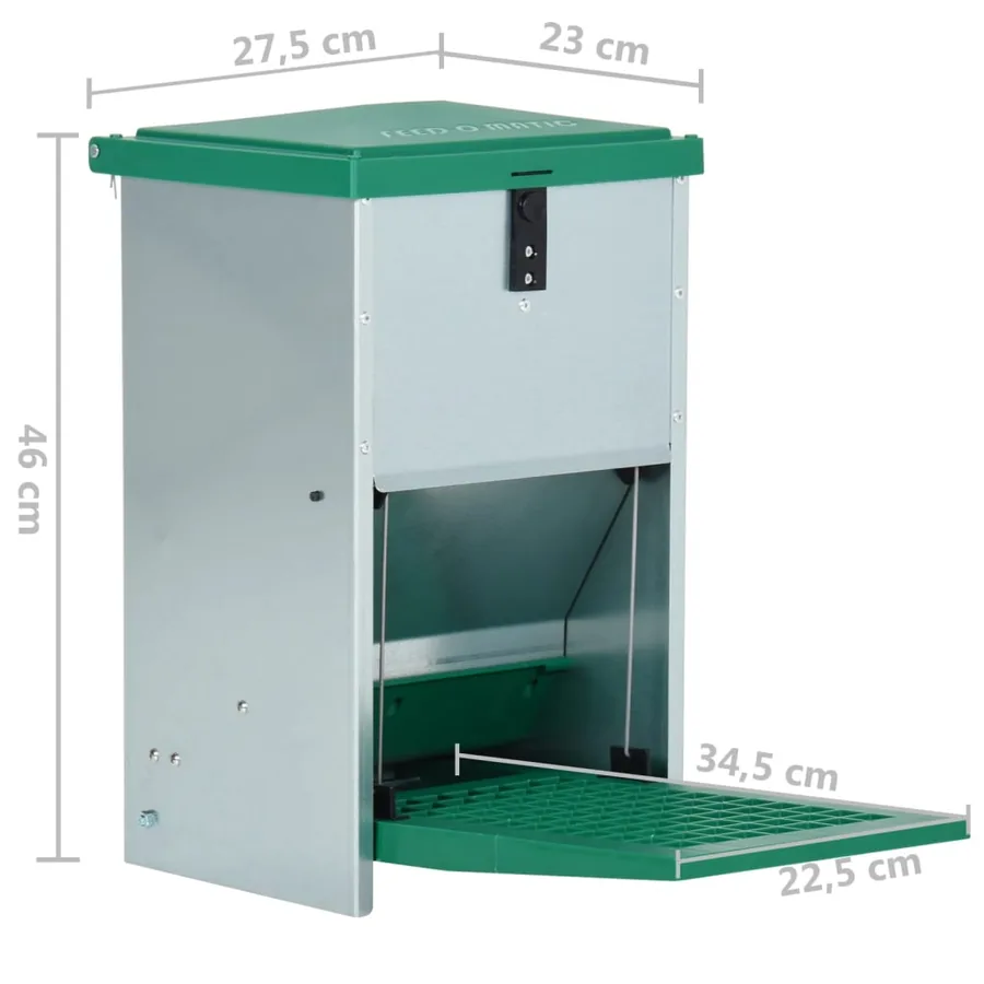 Mangeoire automatique pour volaille avec pédale 8 kg - 8