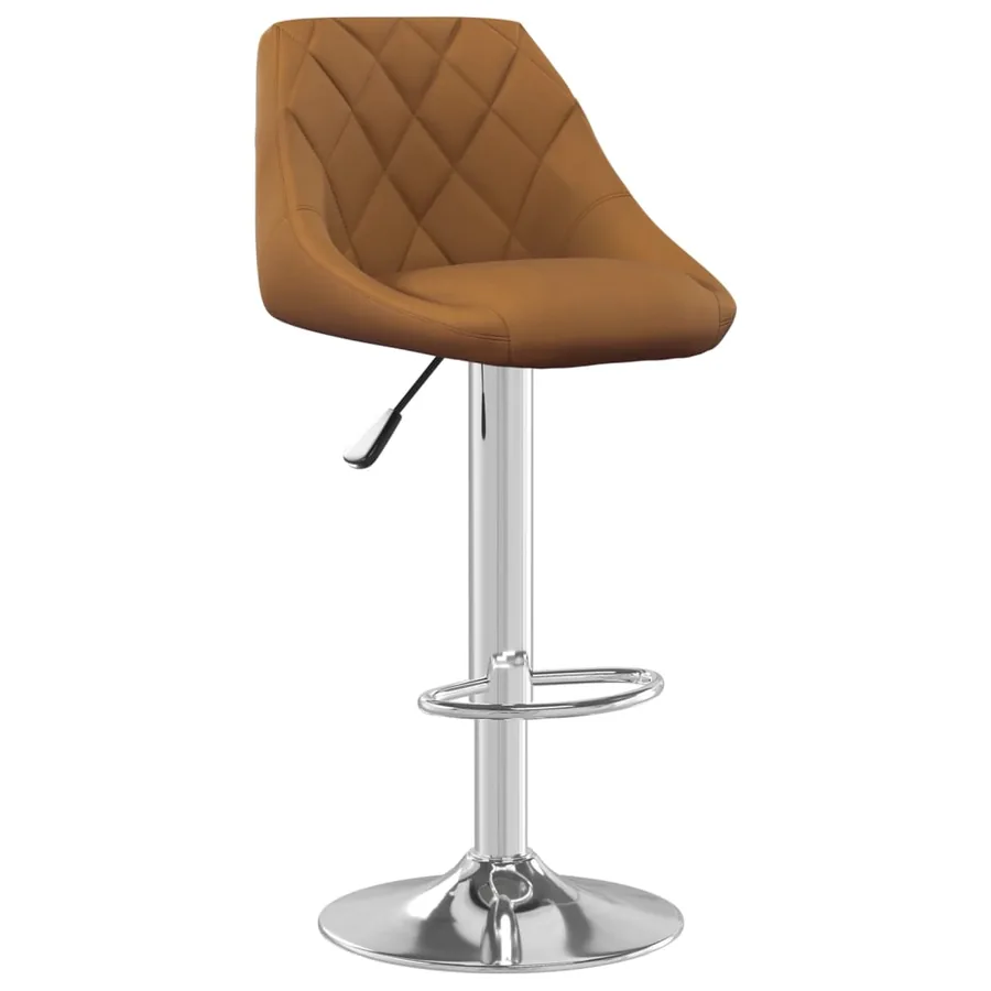 Tabouret de bar Marron Velours - 2