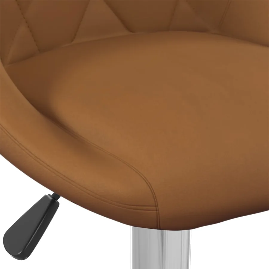 Tabouret de bar Marron Velours - 7
