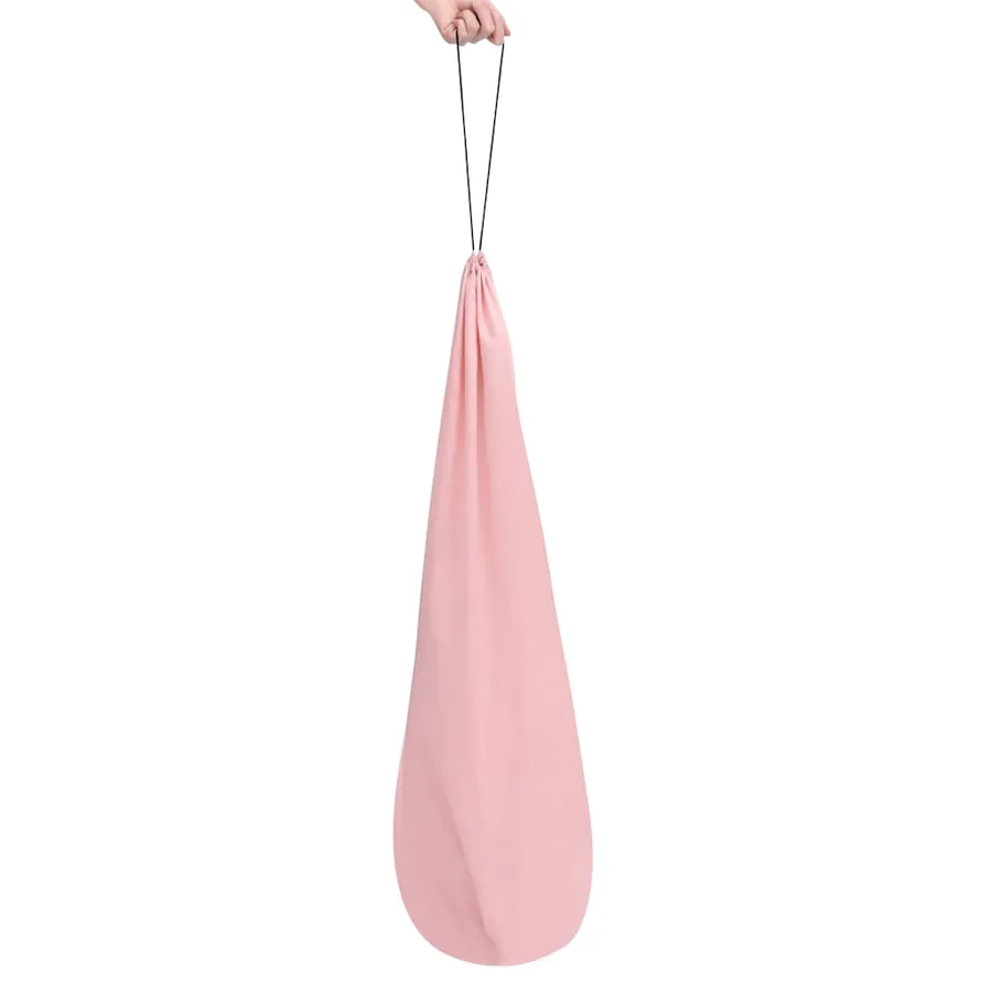 Tente tipi d'enfants avec sac Peau de pêche Rose 120x120x150 cm - 7