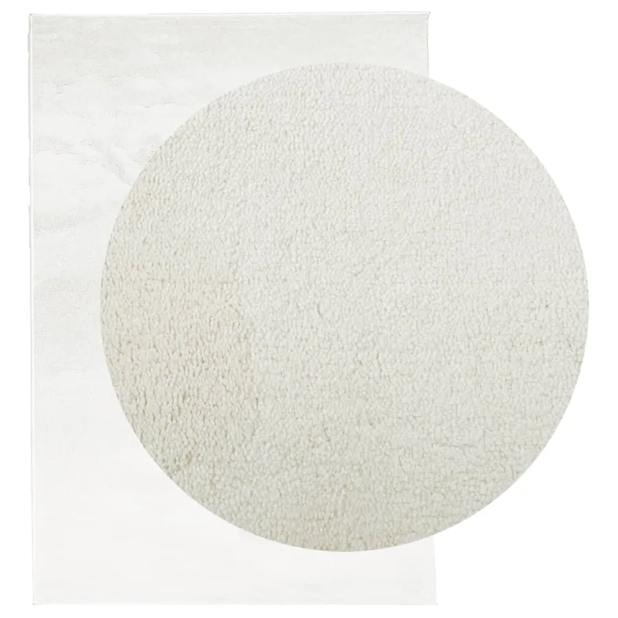 Tapis OVIEDO à poils courts crème 200x280 cm - 3