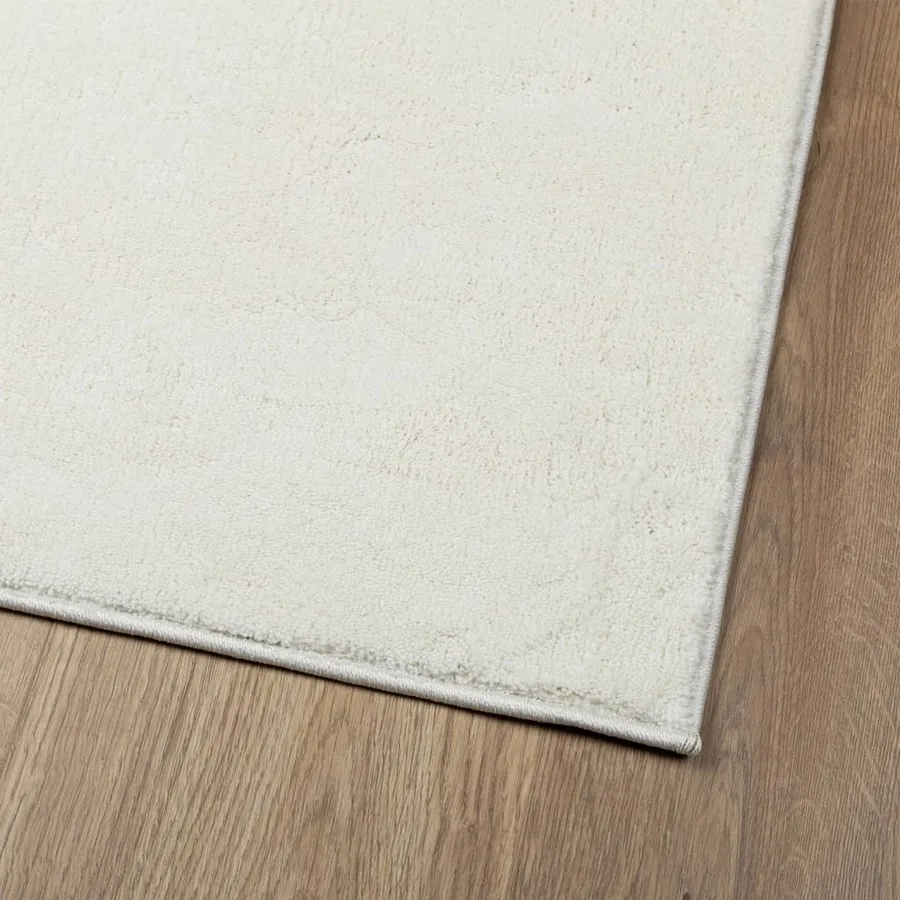 Tapis OVIEDO à poils courts crème 200x280 cm - 4