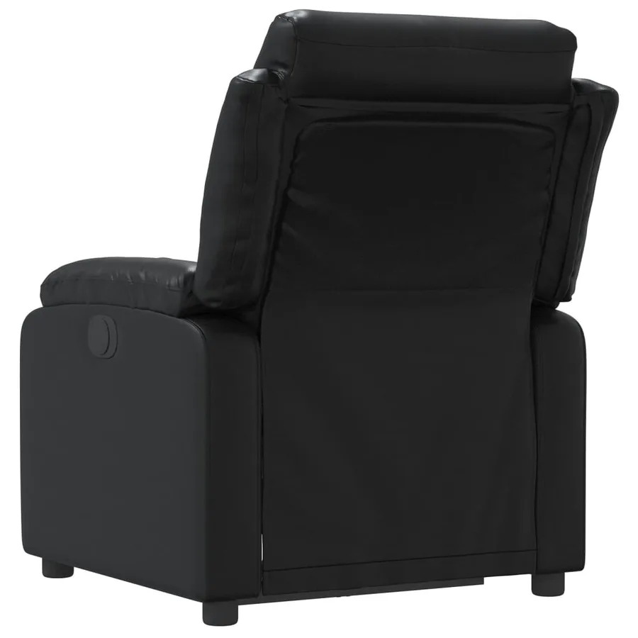 Fauteuil inclinable Noir Similicuir - 3