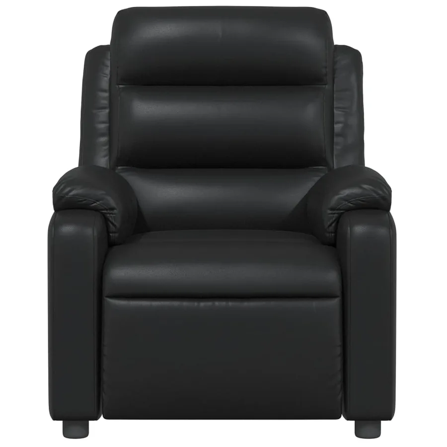 Fauteuil inclinable Noir Similicuir - 6