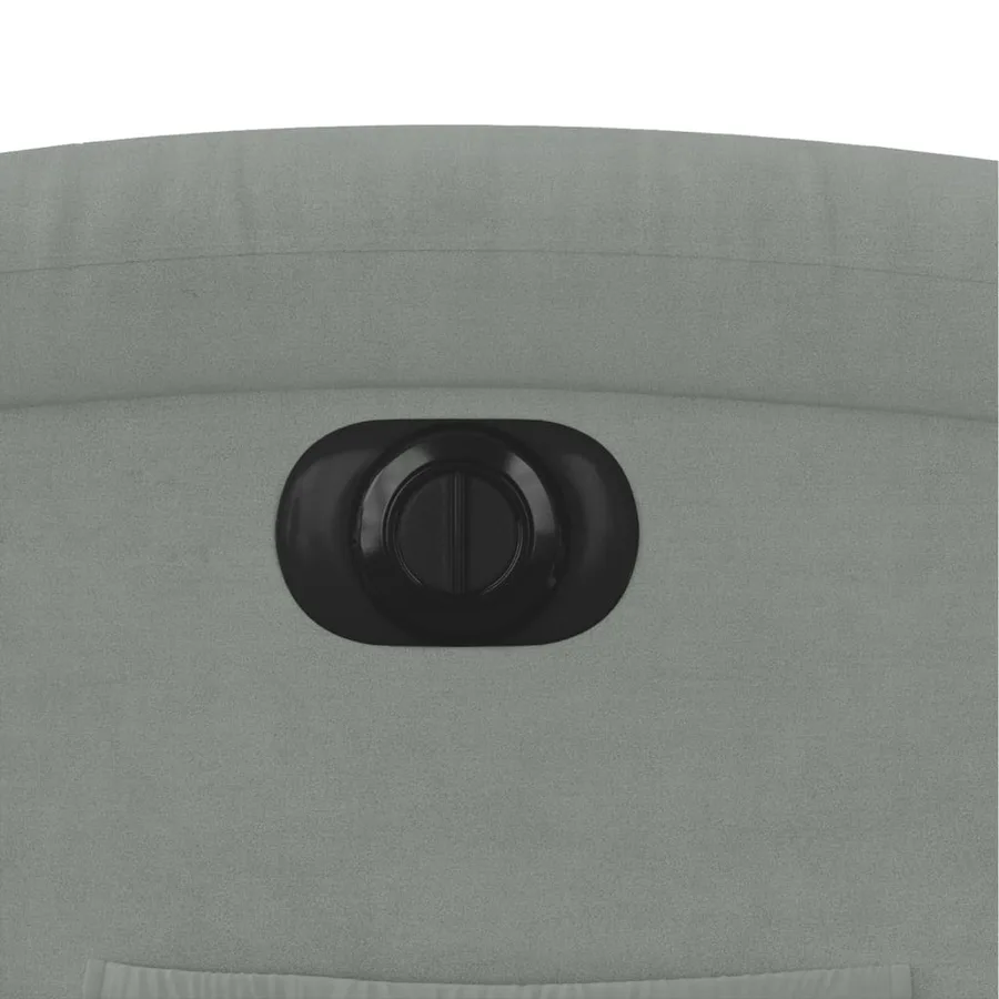 Fauteuil inclinable électrique gris clair velours - 12