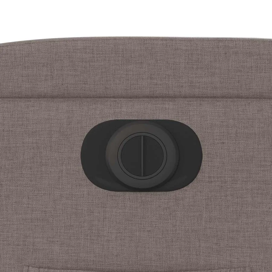 Fauteuil inclinable électrique Taupe Tissu - 12