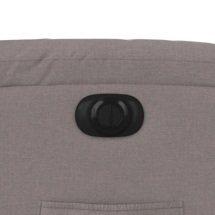 Fauteuil inclinable électrique Taupe Tissu - 12