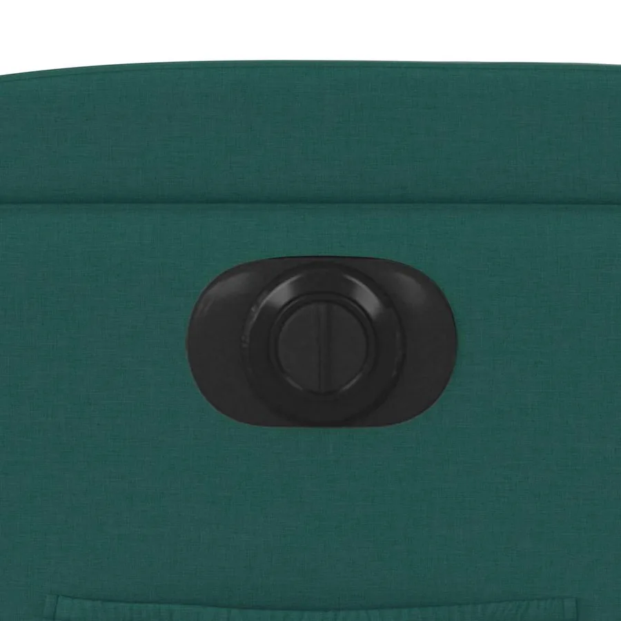 Fauteuil inclinable électrique Vert foncé Tissu - 12