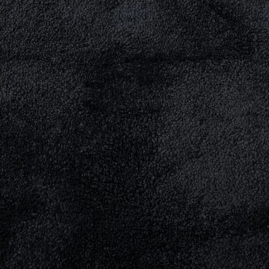 Tapis OVIEDO à poils courts noir 240x240 cm - 2
