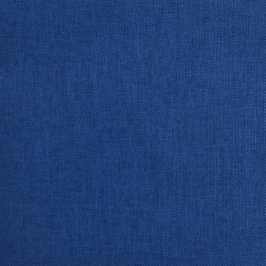 Canapé-lit à 2 places avec deux oreillers bleu tissu - 10