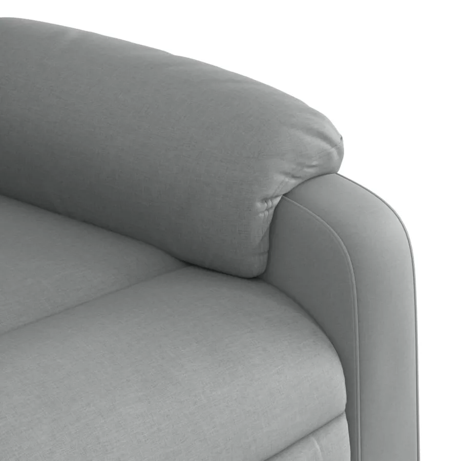Fauteuil inclinable Gris clair Tissu - 11