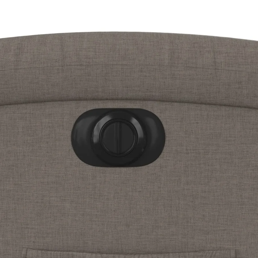 Fauteuil inclinable électrique taupe tissu - 13