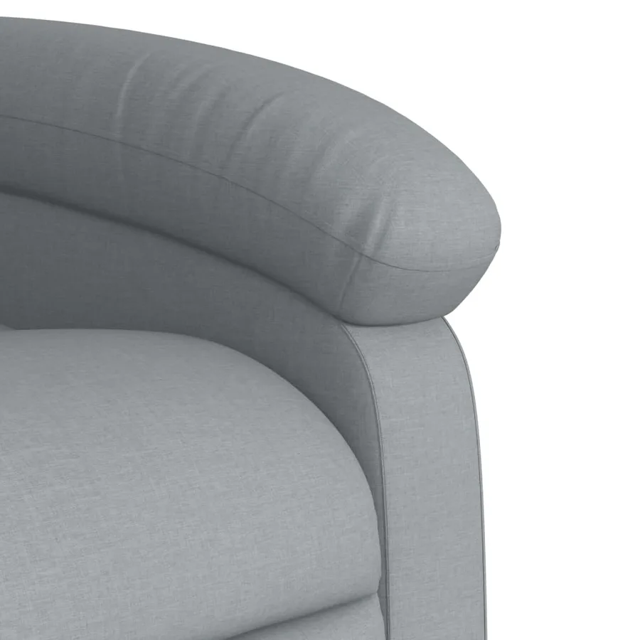 Fauteuil inclinable Gris clair Tissu - 11