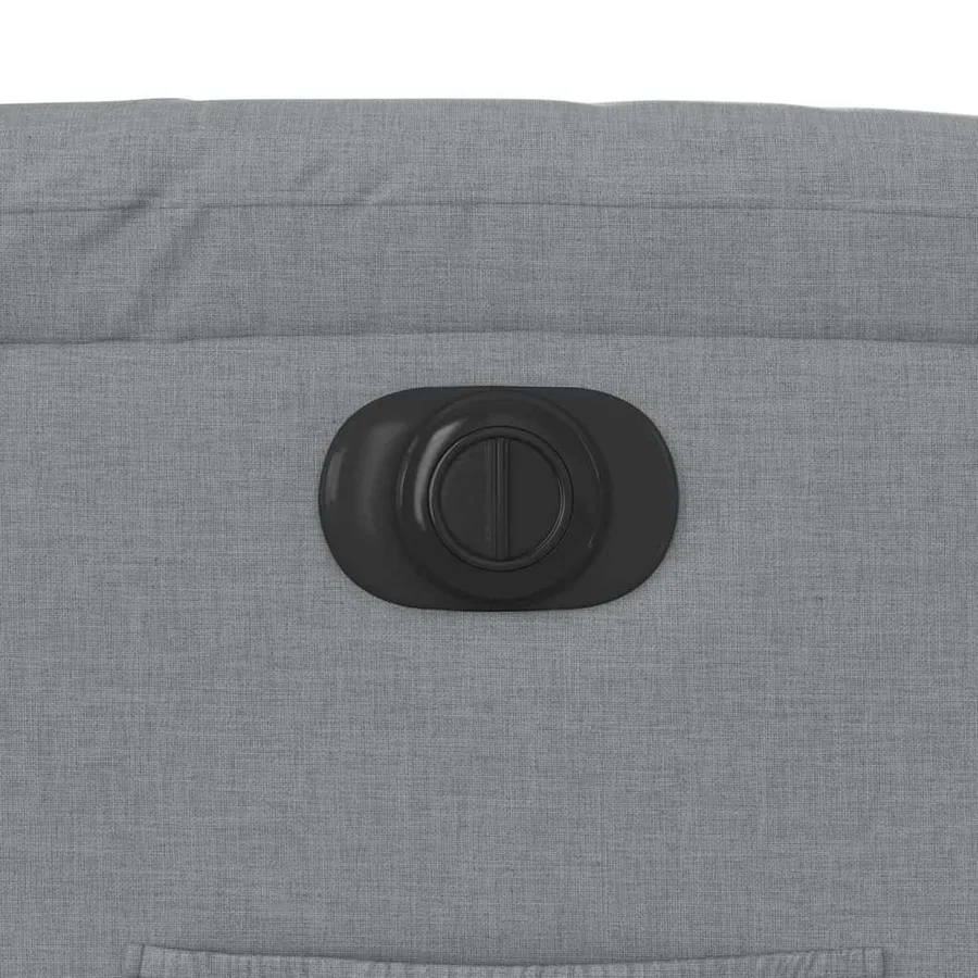 Fauteuil inclinable électrique Gris clair Tissu - 12