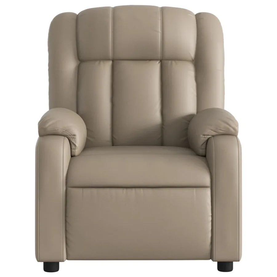 Fauteuil inclinable électrique Cappuccino Similicuir - 9
