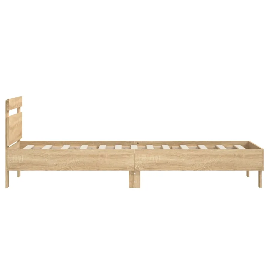 Cadre de lit sans matelas avec tête de lit 90x190 cm - 6