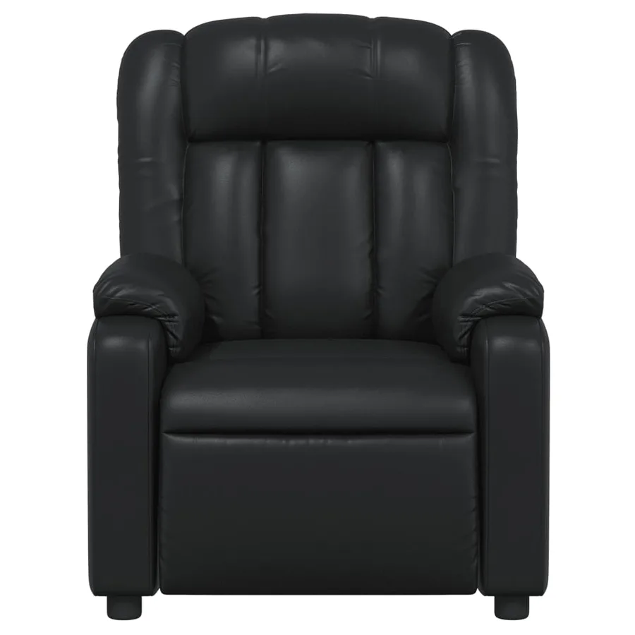 Fauteuil inclinable Noir Similicuir - 3