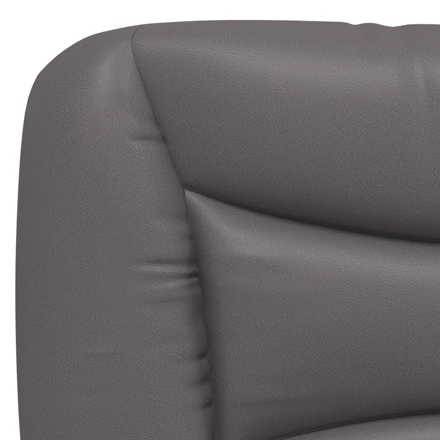 Cadre de lit avec LED sans matelas Hvar gris 80x200 cm - 11
